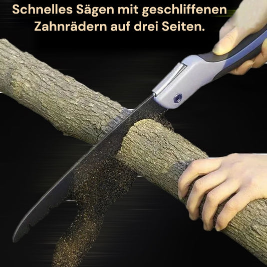 1 Stück Klapp-Handsäge – Multifunktionale Outdoor Säge, Tragbare Faltbare Holzsäge für Garten, Camping und Baumschnitt