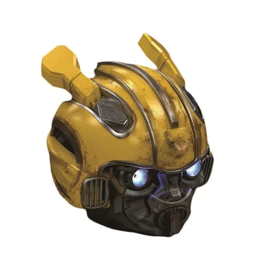Original Transformers Bluetooth-Lautsprecher Bumblebee Head Bluetooth-LautsprecherDual-LautsprecherLED Light Heavy BassGeeignet,TF,FM-Radio