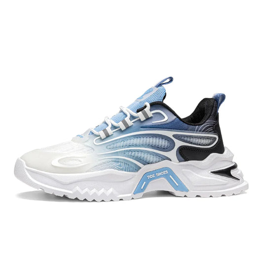 Herren Casual Style Sneakers Laufschuhe Mesh-Oberfläche erfrischende atmungsaktive Sohle verschleiß feste rutsch feste Schaft