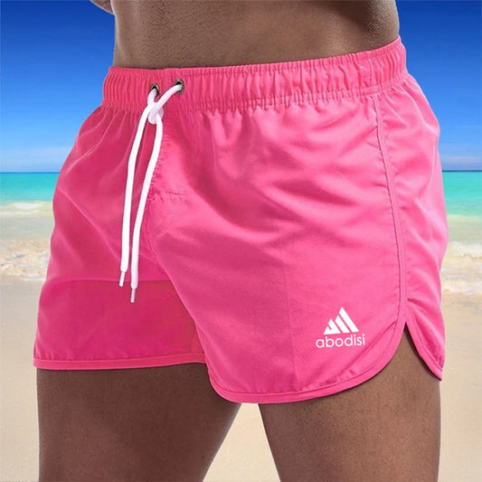 Sommer Herren-Badeshorts – Sexy & Schnell Trocknend | Schwimm- & Surfhose mit Kordelzug | Casual Beach Shorts