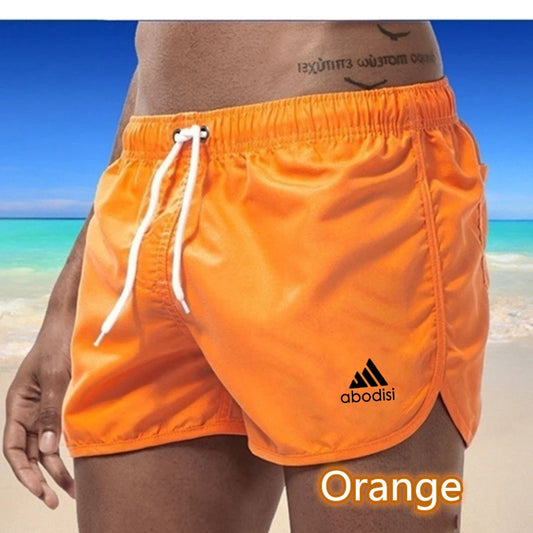 Sommer Herren-Badeshorts – Sexy & Schnell Trocknend | Schwimm- & Surfhose mit Kordelzug | Casual Beach Shorts