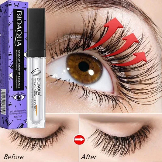 Schnelles Wachstum Eyelash Serum – Längerer, Voluminöser Wimpern-Lifting-Serum für Natürliche Wimpern, Hyaluronsäure für Kräftigere Wimpern