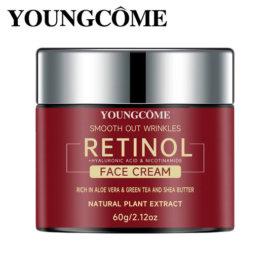 Retinol Lifting und Straffende Creme, Reparierende, Feuchtigkeitsspendende und Nährende Gesichtscreme, Aufhellende Hautpflege, Anti-Aging