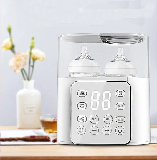 Babyflaschenwärmer – Multifunktionaler Schnellwärmer, Lebensmittelwärmer und Sterilisator mit präziser Temperaturregelung