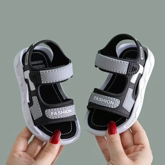 Mode Kinder Sandalen Baby Schuhe Junge Weiche Sohle Nicht-slip Jungen Mädchen Sandalen Kleinkind kinder Schuhe Sommer Strand 2-10 Jahre