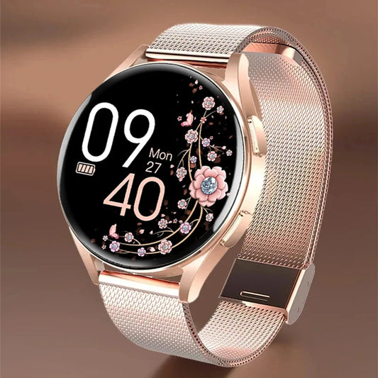 2024 Original Bluetooth Anruf Smart Uhr Frauen Uhren Männer 360*360 Sport Fitness Tracker Herzfrequenz Smartwatch Für Android IOS
