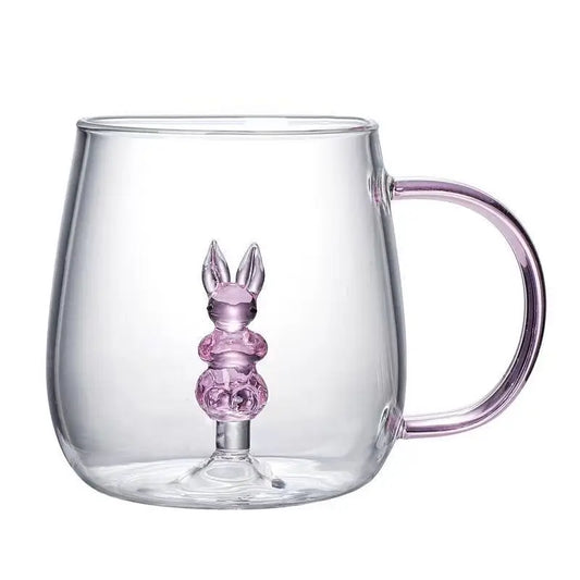 ✨ Transparente Glastasse – Spülmaschinenfest & Umweltfreundlich | 1 Stück